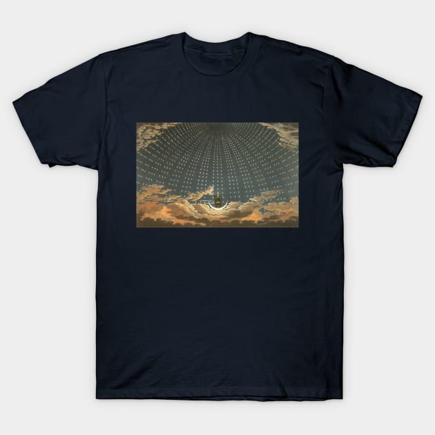 The Arrival of the Queen of the Night by Karl Friedrich Schinkel, 1815 T-Shirt by MasterpieceCafe